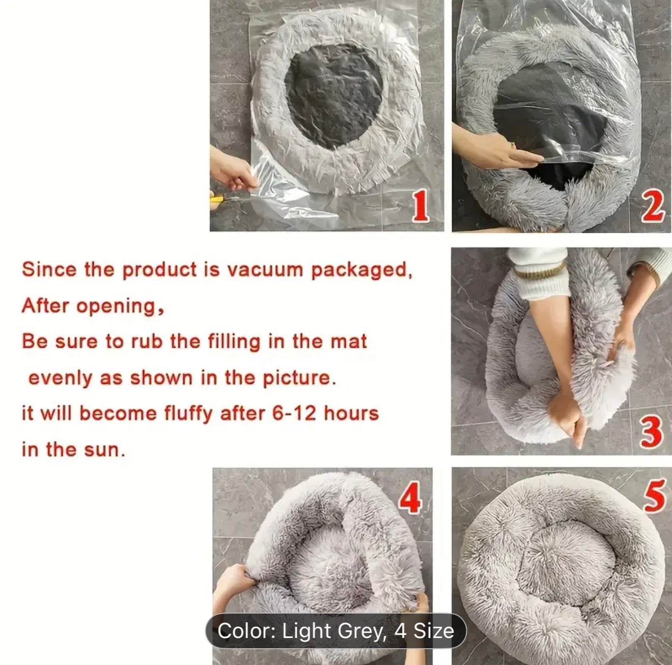 Cozy Soft Pet Bed – Perfect for Cats & Small Dogs