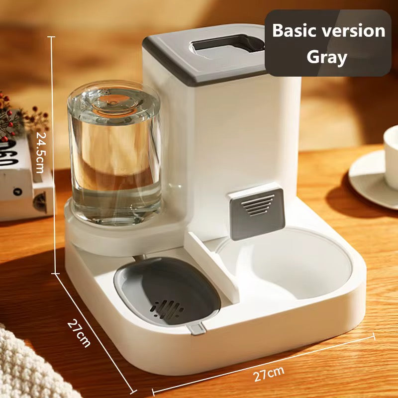 Smart Gravity Feeder & Water Dispenser – Keep Your Pet Fed and Hydrated 24/7!