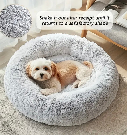 Cozy foldable pet house with washable cushion — perfect for cats, puppies, and small dogs. Soft, durable, and stylish for all seasons.