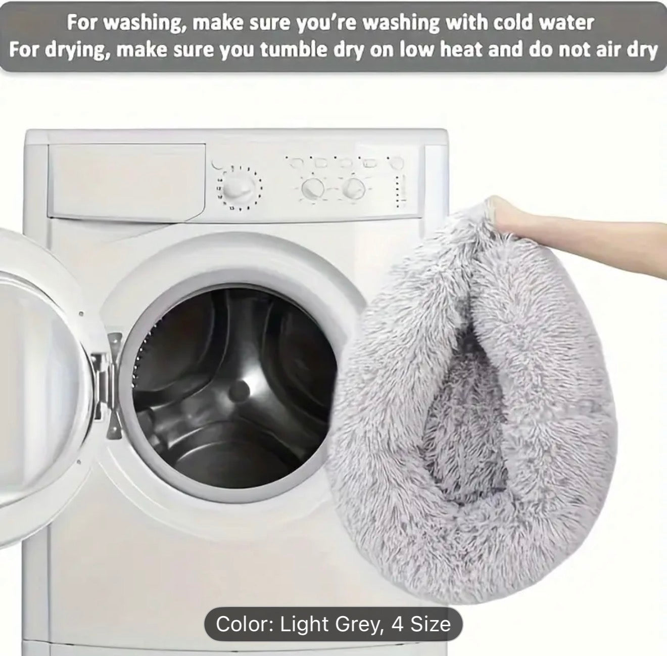 Cozy Soft Pet Bed – Perfect for Cats & Small Dogs